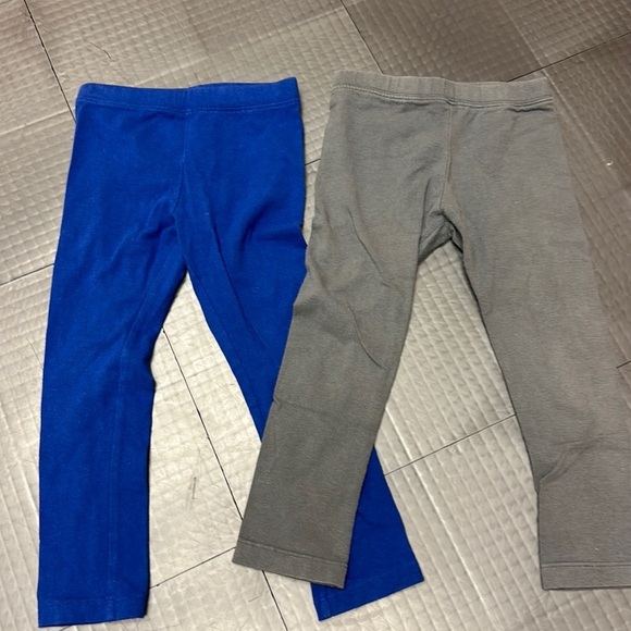 Old Navy Other - OLD NAVY GIRLS LEGGINGS BLUE AND GRAY 4T